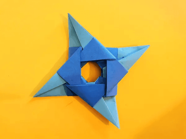 How to Make a Paper Ninja Star (Shuriken)