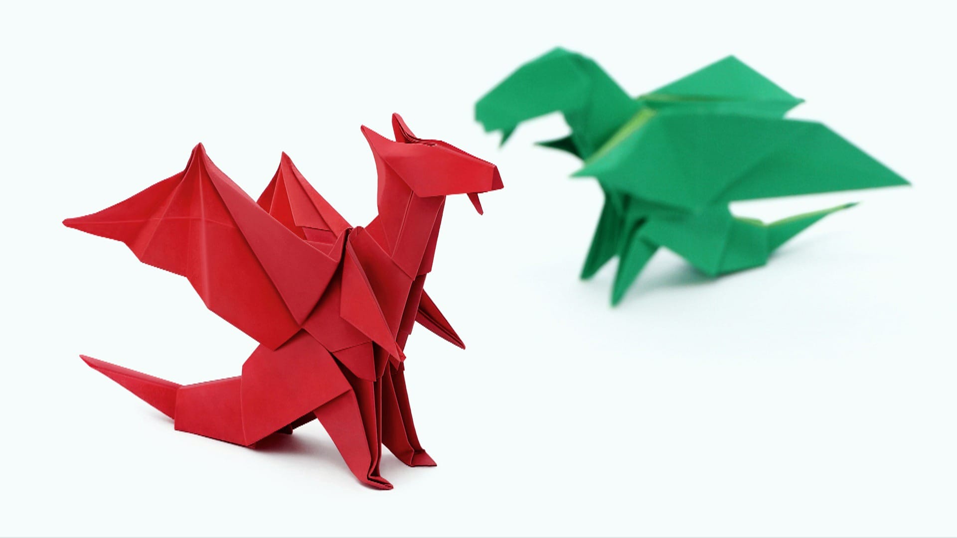 How to Make Origami Dragon