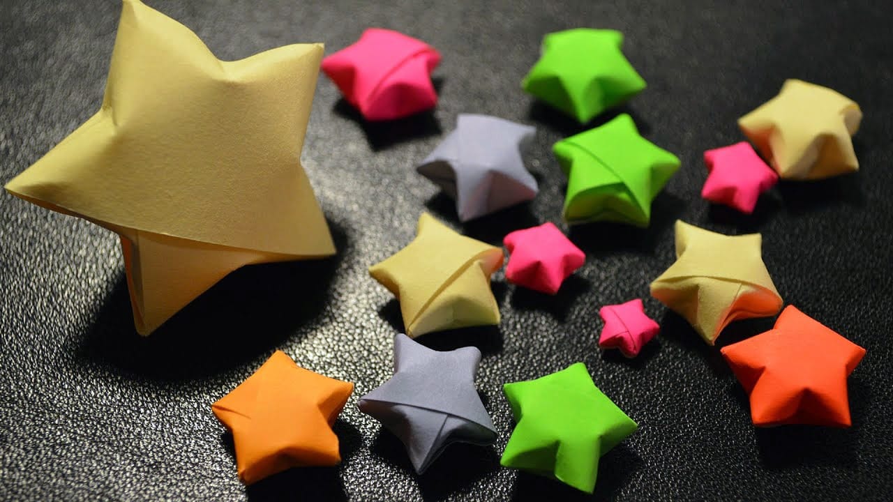 How to Make Origami Lucky Stars