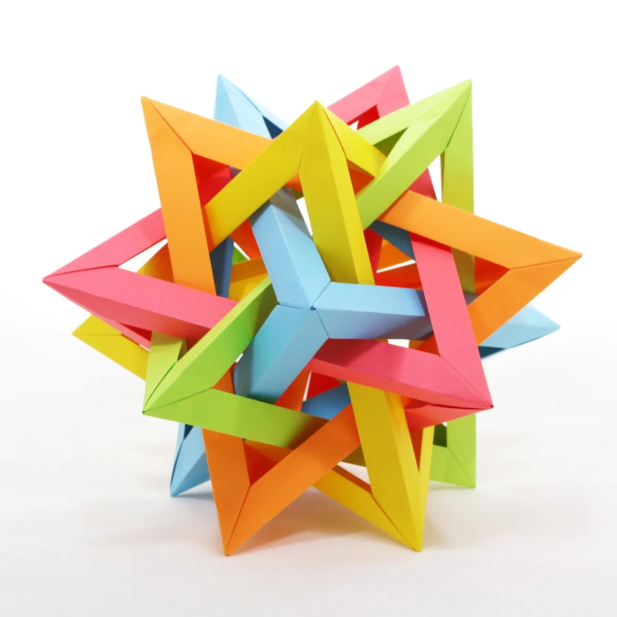 How to Make Origami Tetrahedron